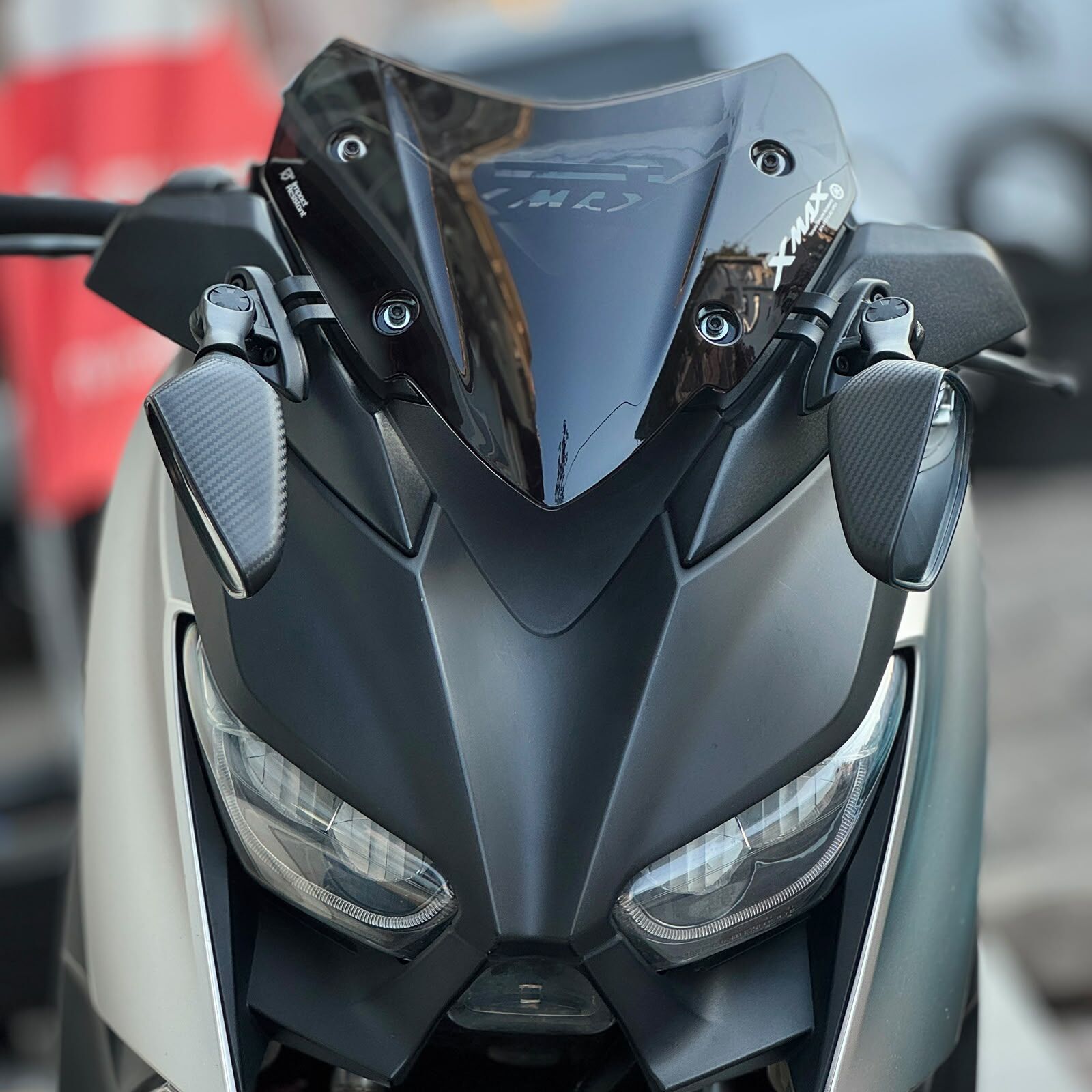 Xmax 250 2018-23 4. Model Kat.Kısa Karbon R25 Ayna Seti