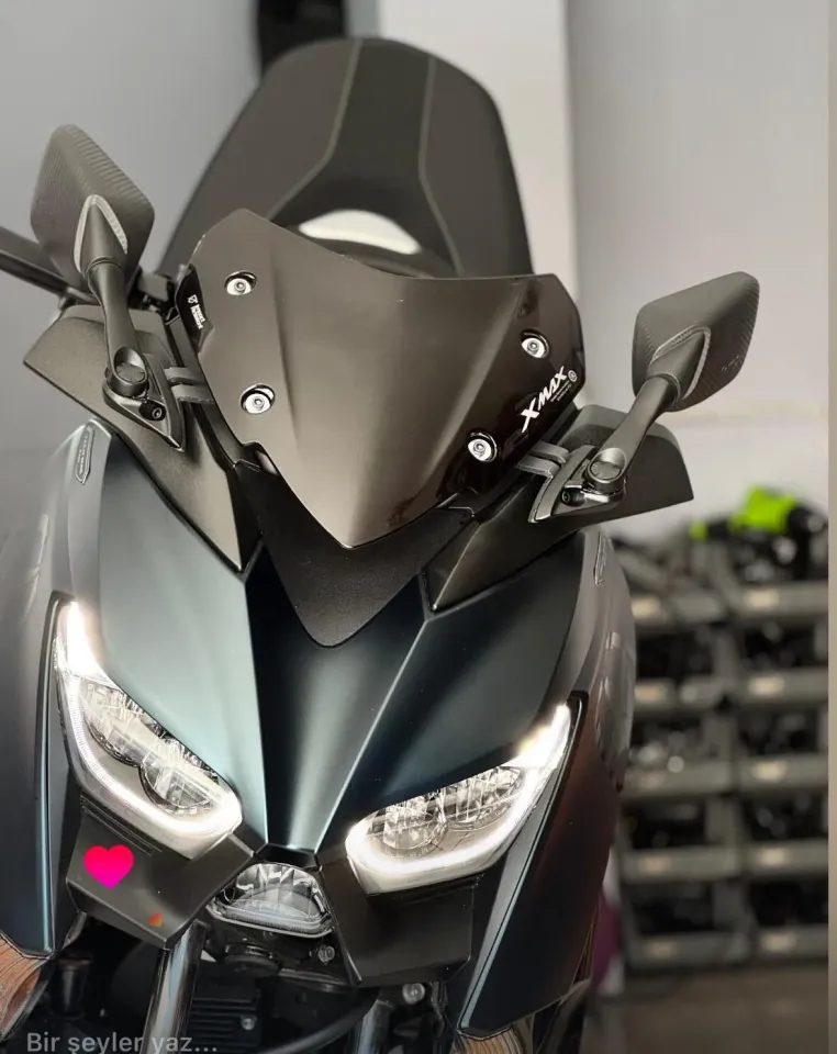 Xmax 250 2018-23 4. Model Kat.Kısa Karbon R25 Ayna Seti