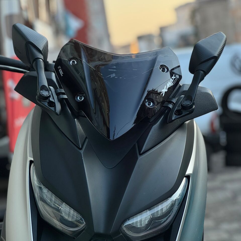 Xmax 250 2018-23 4. Model Kat.Kısa Karbon R25 Ayna Seti