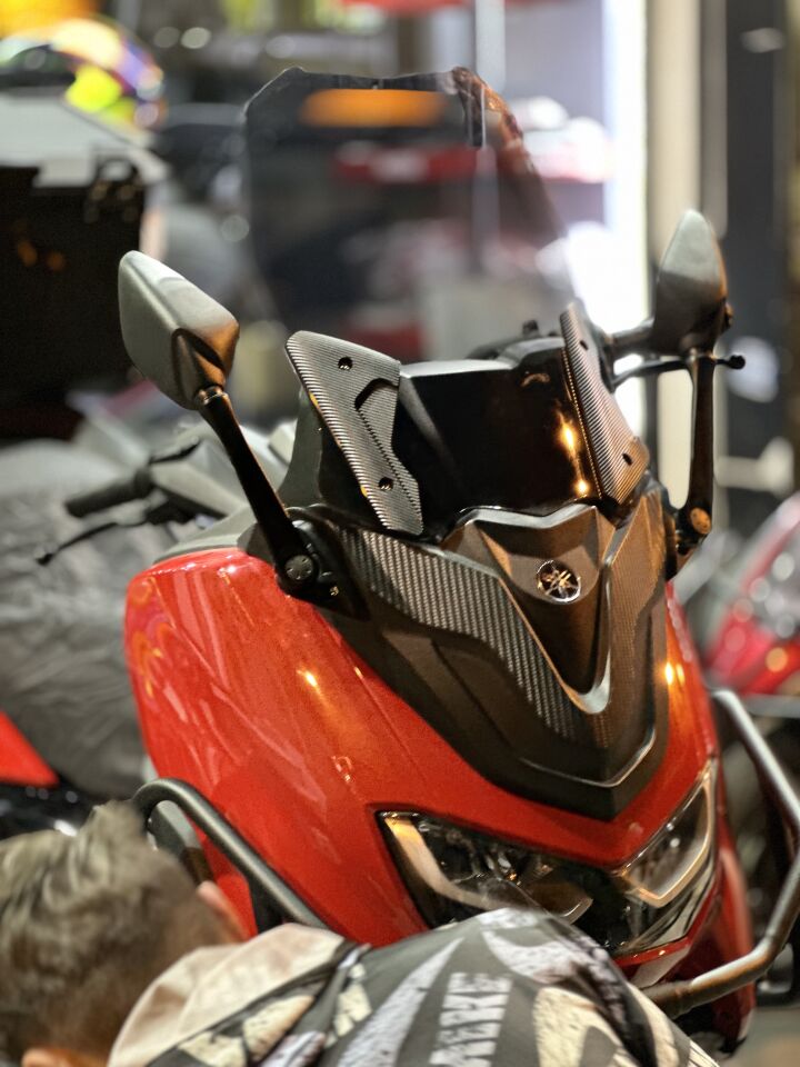 Nmax 125-155 2021-24 New Spoiler Ayna Seti Model 1