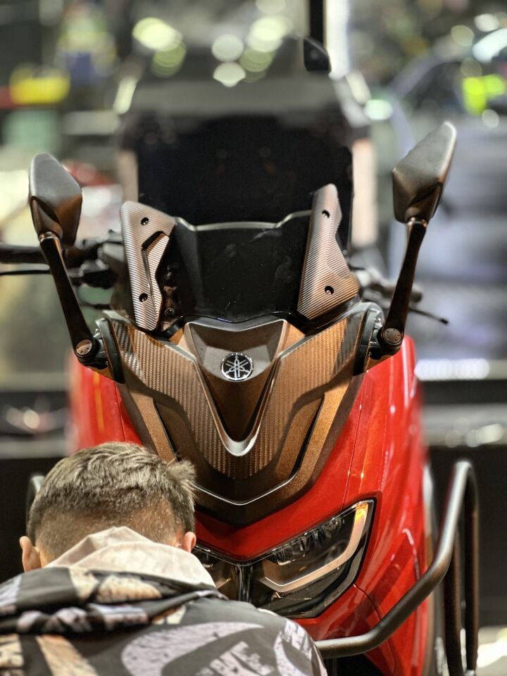 Nmax 125-155 2021-24 New Spoiler Ayna Seti Model 1