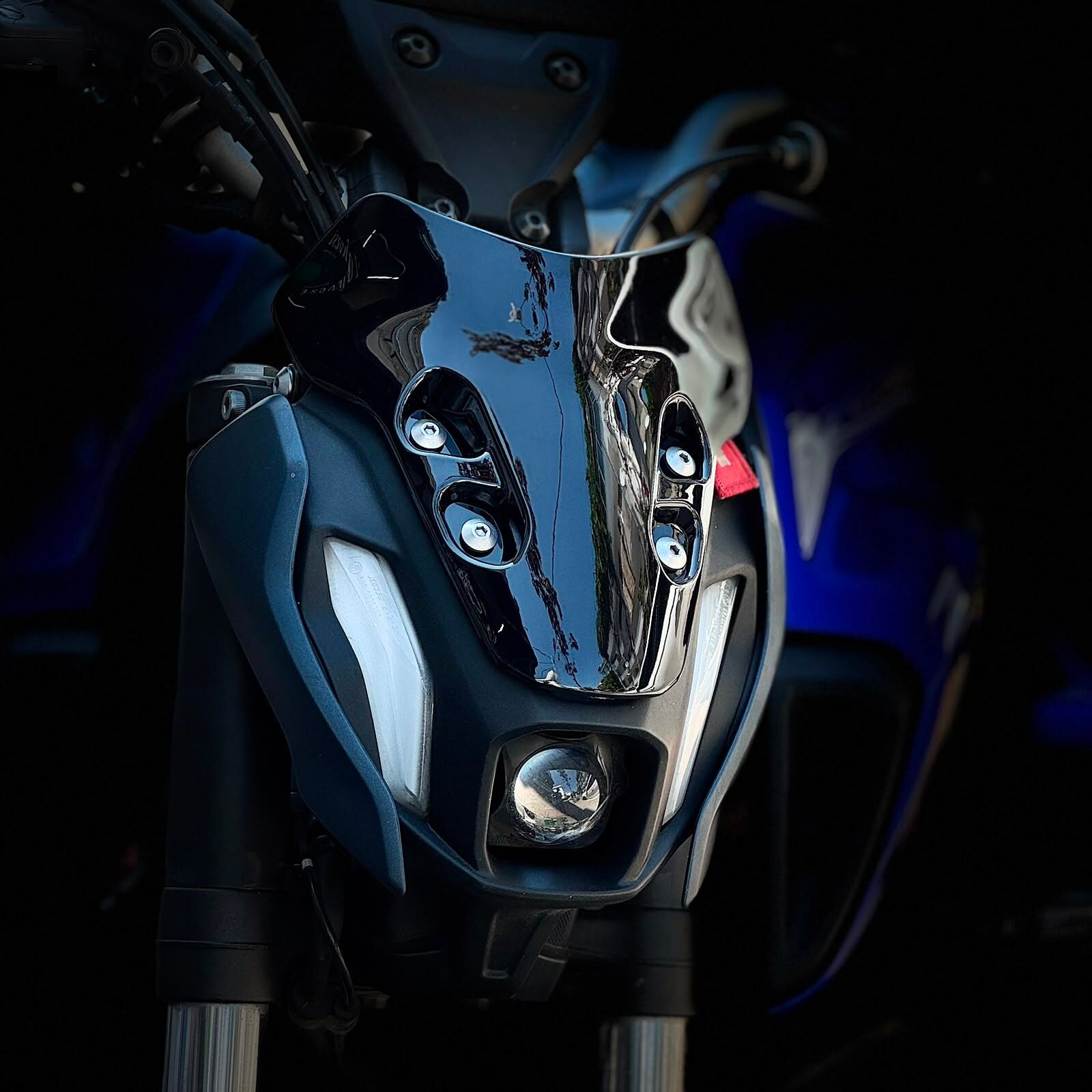 Yamaha Mt-07 2021-23 Ön Cam Kısa Füme