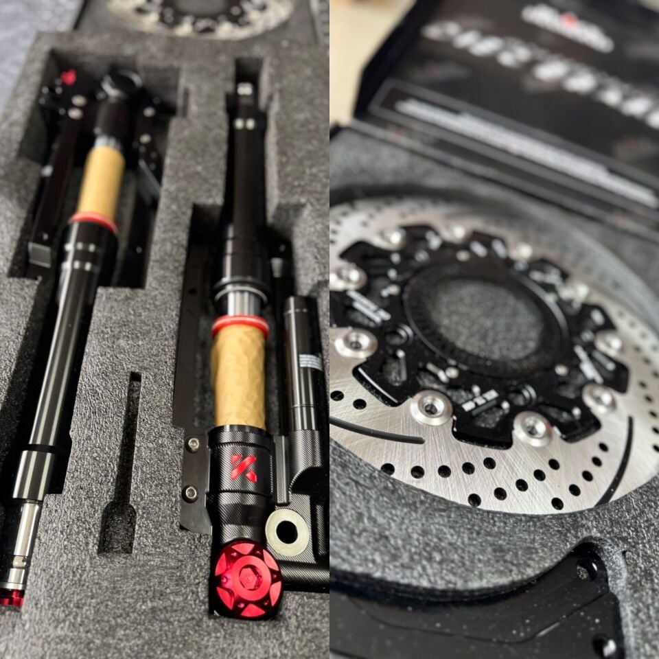 Honda Pcx 2021-24  Kyt Perfonmas Ters Maşa Ön Amortisör Ve Disk Seti