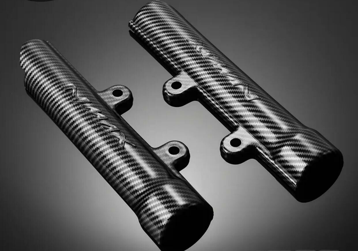 Nmax 125-155 2021-24 Karbon Amortisör Kapak Seti