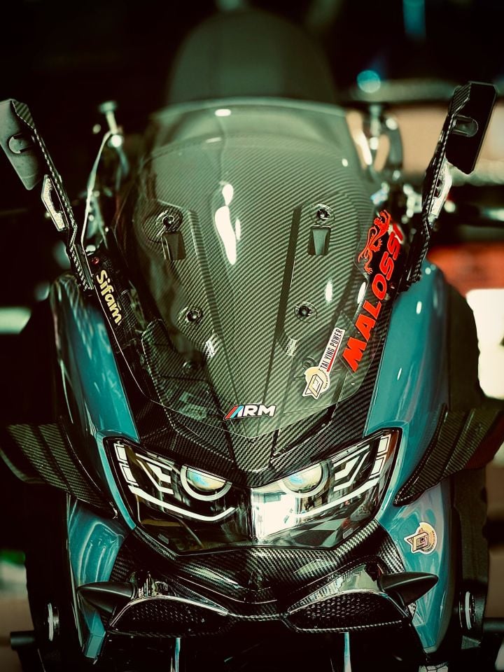 Nmax 125-155 2021-24 Karbon Kanat Spoyler Seti