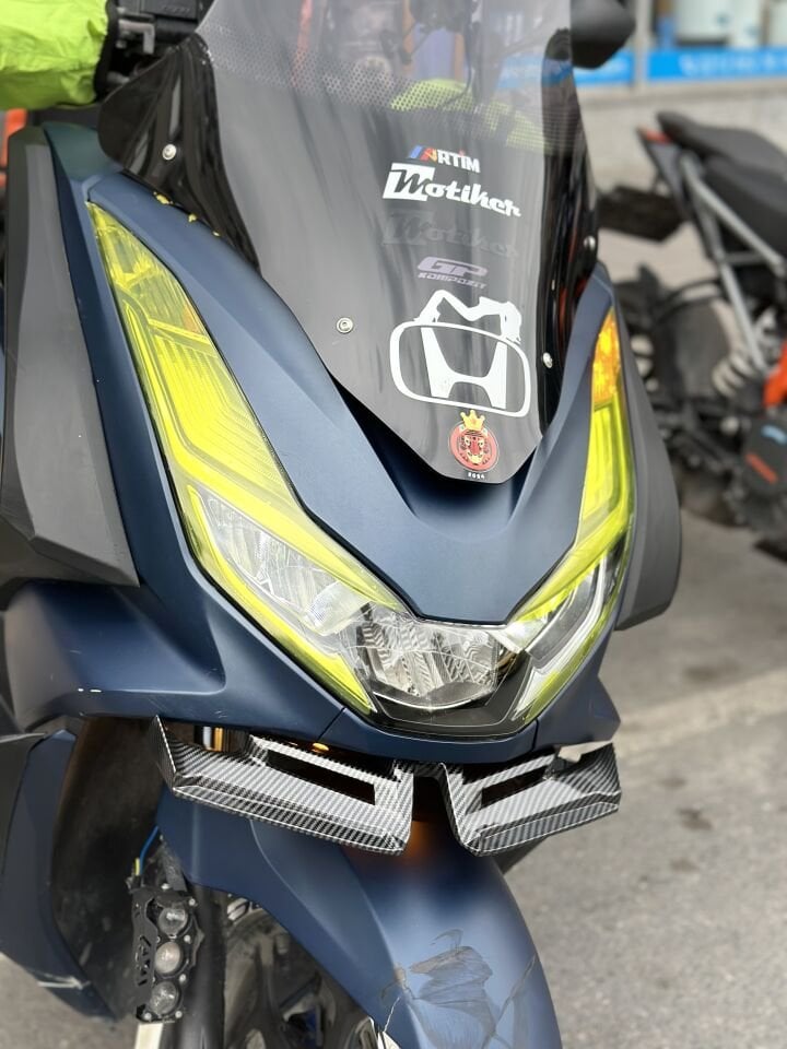 Pcx 125 2021-24 Spoıler Far Altı Karbon Winglet