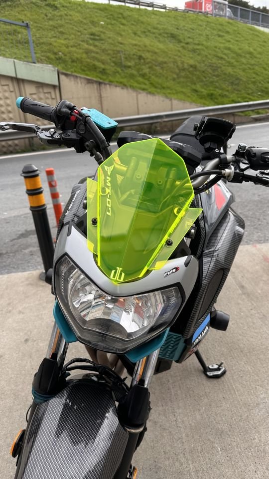 Yamaha Mt-07 18-20 Renkli Spor Ön Cam