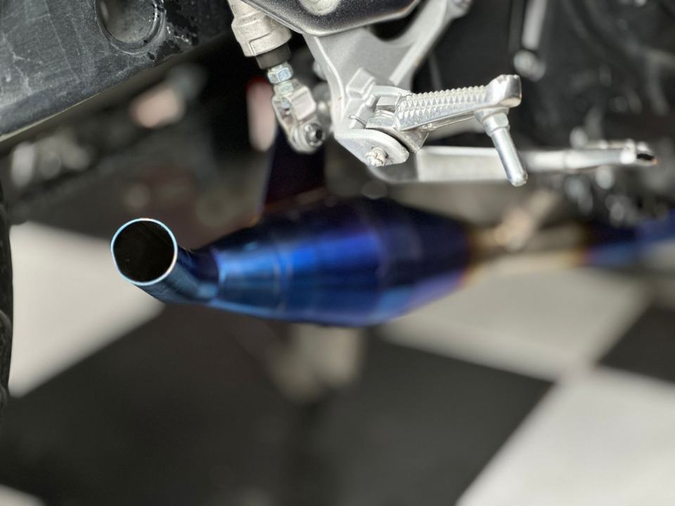 R25-Mt-25 2019-24 Mavi  Kazanlı Headers Egzoz Sistemi