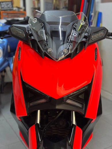 Xmax Tech-Max 250 2024 3. Model R25 Kısa Kat.Ayna Bar Seti