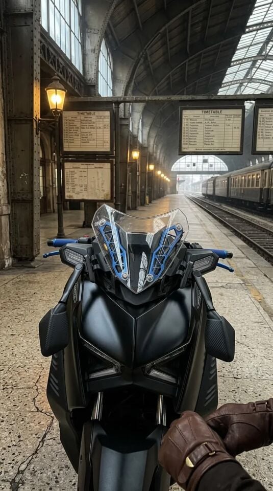 Xmax Tech-Max 250 2024 3. Model R25 Kısa Kat.Ayna Bar Seti