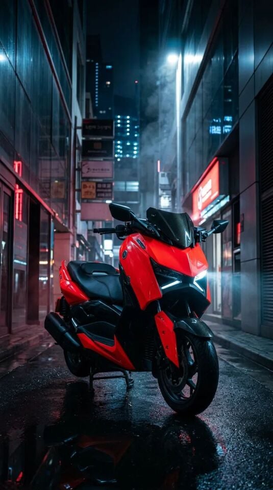 Xmax Tech-Max 250 2024 3. Model R25 Kısa Kat.Ayna Bar Seti