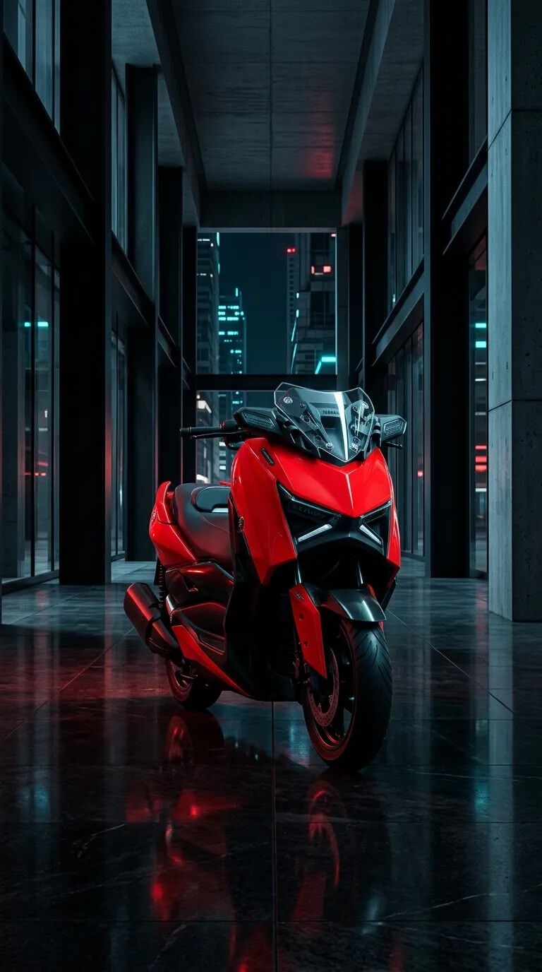Xmax Tech-Max 250 2024 3. Model R25 Kısa Kat.Ayna Bar Seti