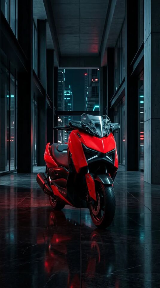 Xmax Tech-Max 250 2024 3. Model R25 Kısa Kat.Ayna Bar Seti