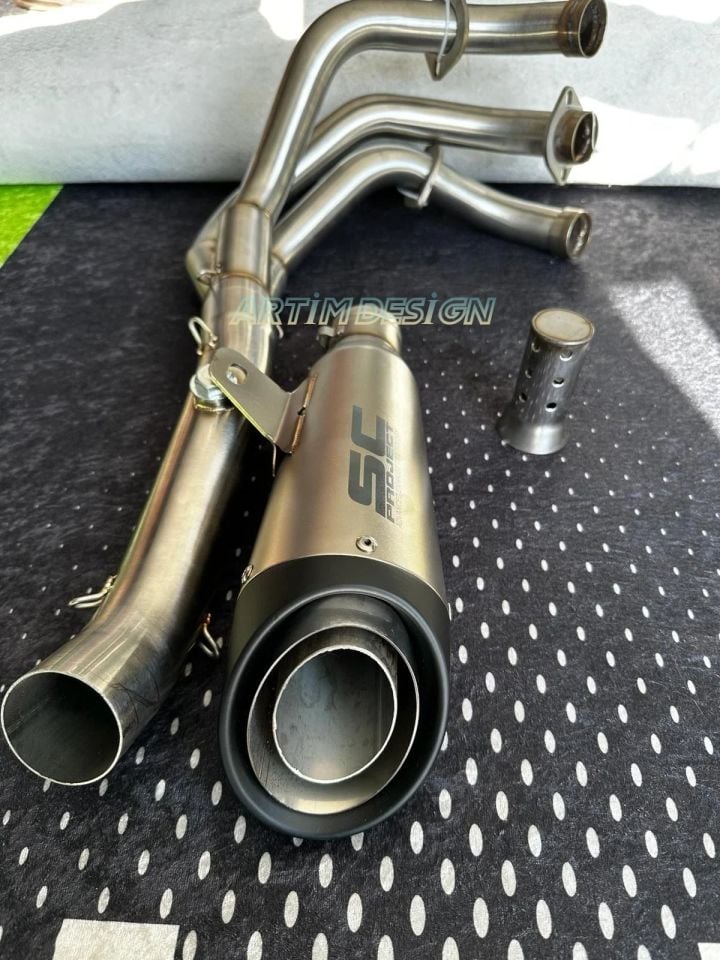 Yamaha Mt-09 2014-2020 Full System Sc Egzoz Sistemi