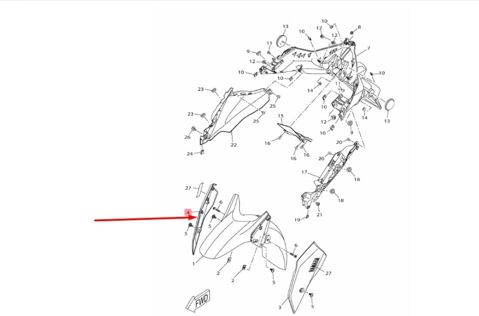 Xmax 250-300 2025-26 Seramik Gri Grenaj Seti