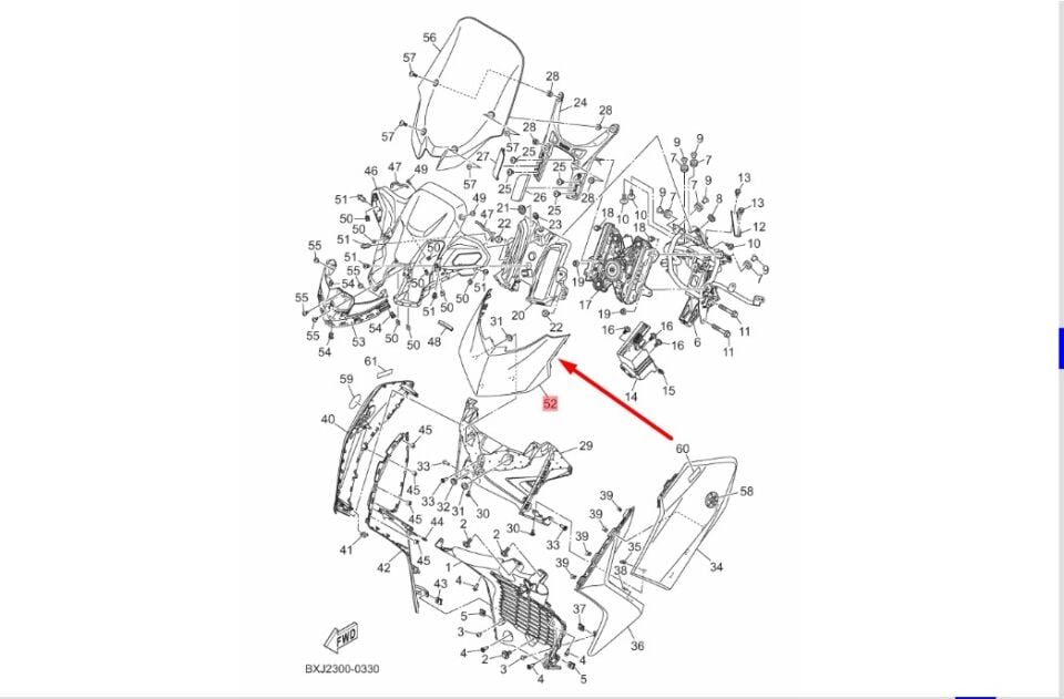 Xmax 250-300 2025-26 Seramik Gri Grenaj Seti