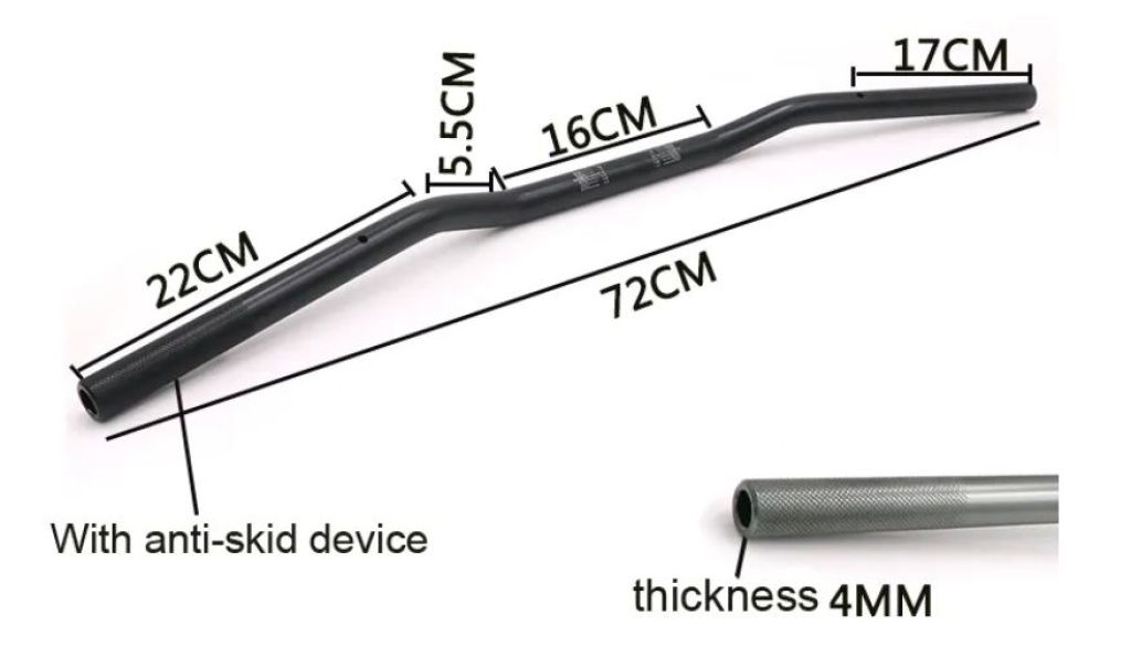 Yüksek Kaliteli 22MM Gidon