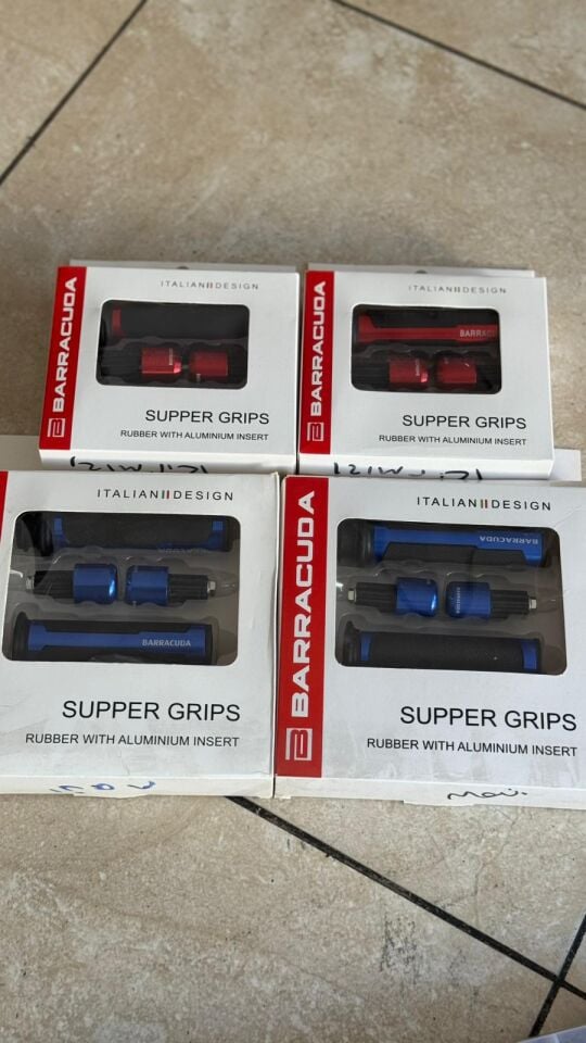 Motosiklet Barracuda Marka Model Elcik Topuz Seti Seçenekli  22 MM