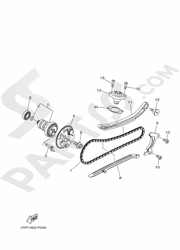 Nmax Delight Tricity Ekzantrik Rulmanı 2  93306001X900