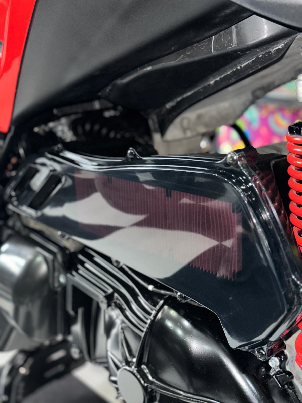 Xmax 250-300 2018-24 Varyatör Hava Filtre Kapak Füme