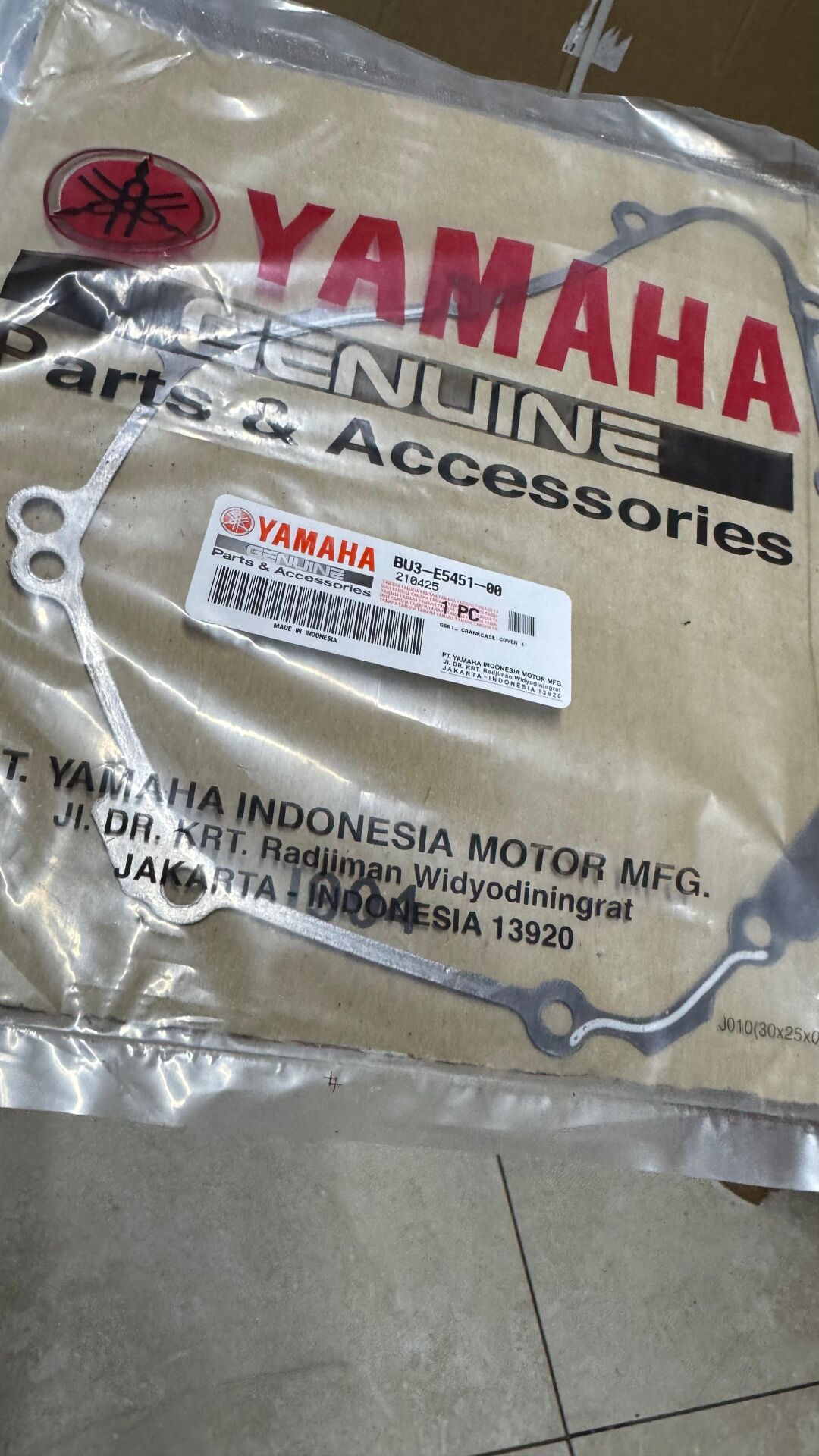 Xsr 700 Tracer 7 Sargı Kapak Contası BU3E545100