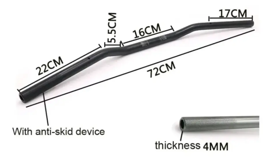 Nmax Pcx Modifiye Düz  Gidon 22MM