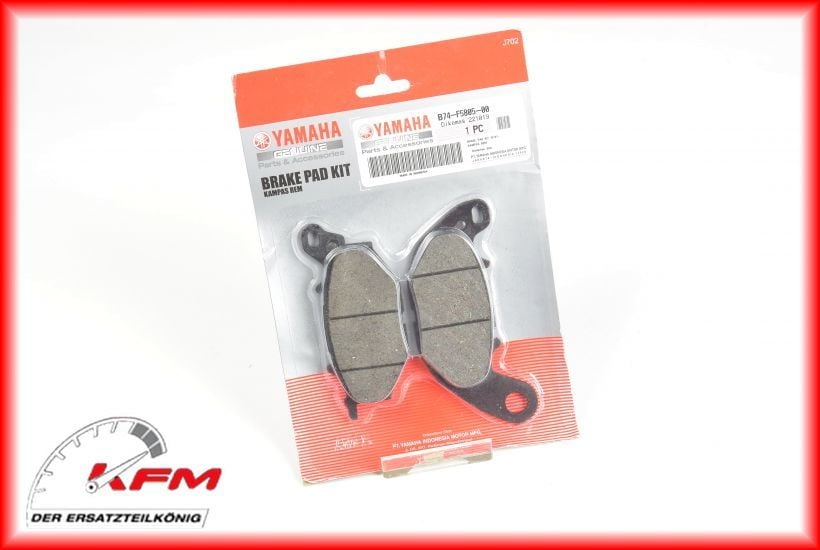 Xmax 2018-24 Orjinal Ön Fren Balatası B74F580500