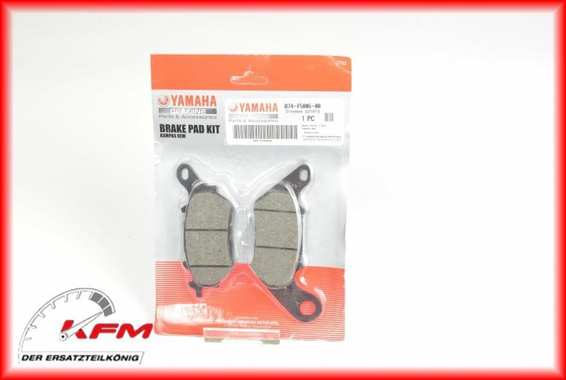 Xmax 250-300 2018-24 Orijinal Arka Fren Balatası B74F580600