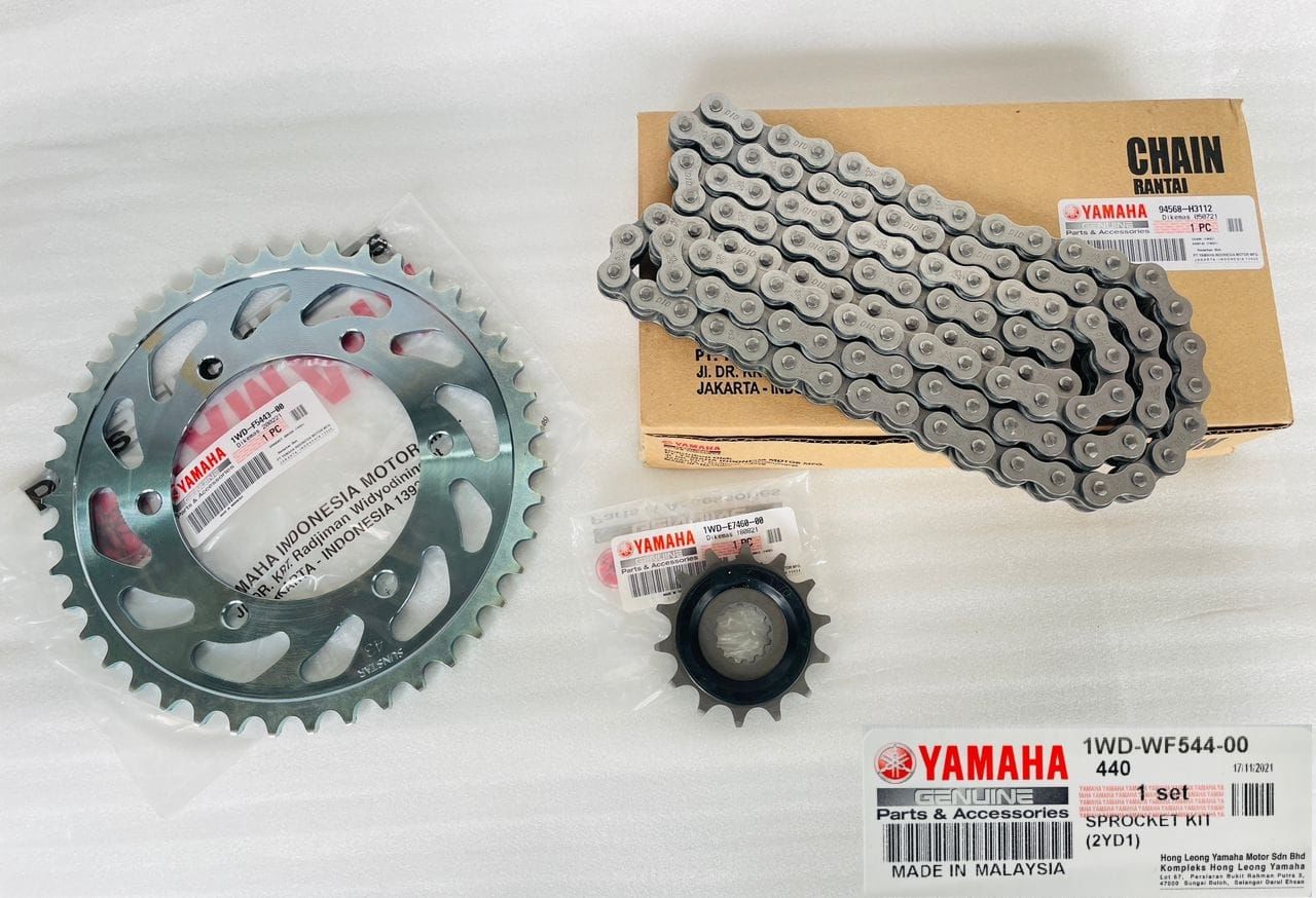 Yzf R25-Mt-25 Orijinal Zincir Dişli Seti Kit 1WDWF01A00