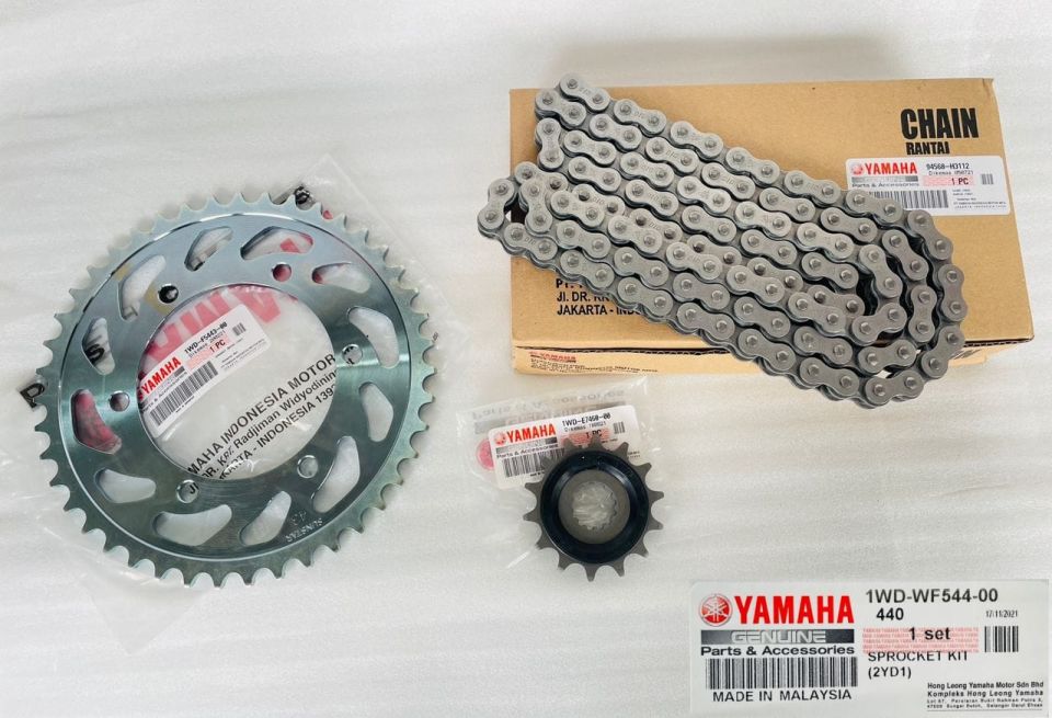 Yzf R25-Mt-25 Orijinal Zincir Dişli Seti Kit 1WDWF01A00