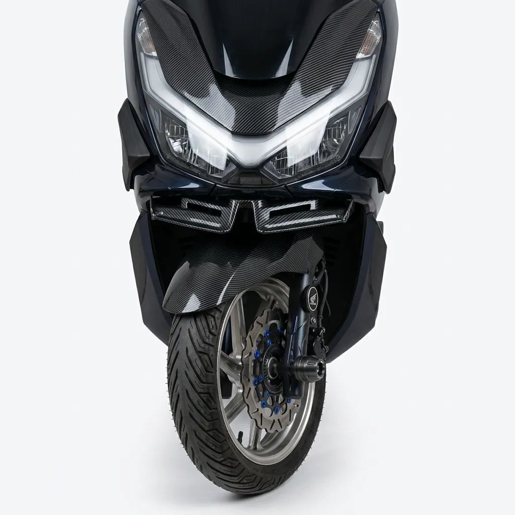Pcx 125 2025-26 Karbon Ön Çamurluk