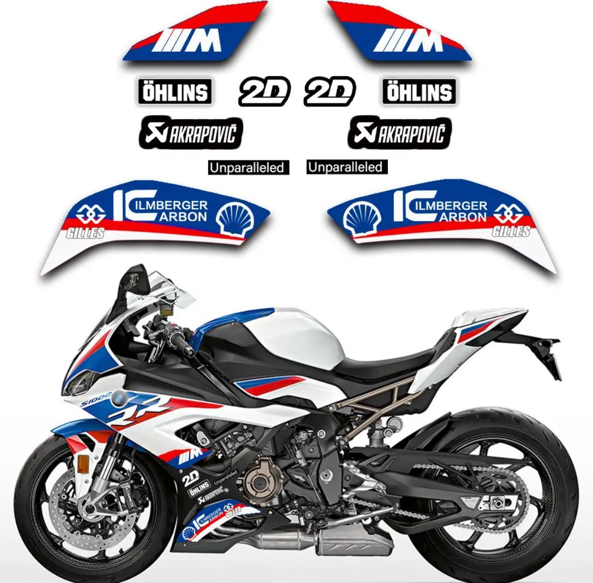 Bmw S1000 RR Sticker Seti