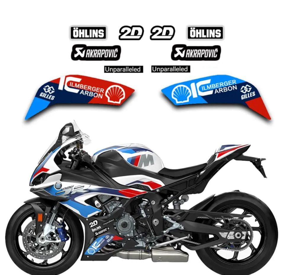 Bmw S1000 RR Sticker Seti