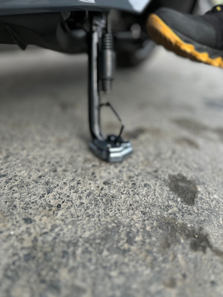 Xmax 250-300 2018-24 Cnc Yan Ayak Genişletme Kaz Ayağı