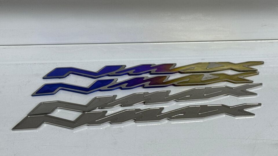 Nmax 125-155 2015-26 Sele Yazı Amblem Logo Titanyum Özel