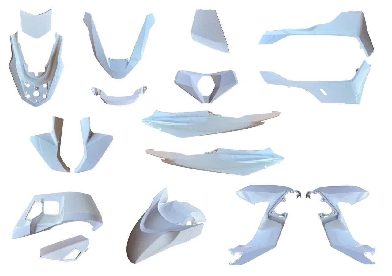 Honda Pcx 125 2025 Grenaj Seti Simli Beyaz