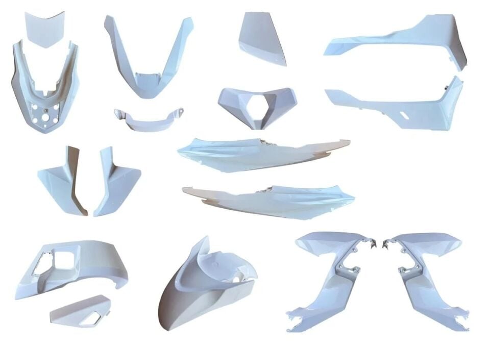 Honda Pcx 125 2025 Grenaj Seti Simli Beyaz