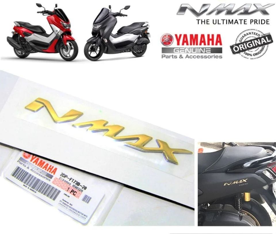 Orijinal Nmax 2015\23 Nmax Yazı Logo Gold