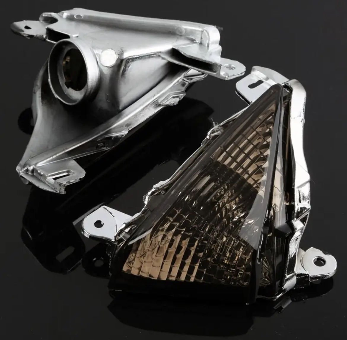 Kawasaki ZX6-636 2005-08 ZX-10 2006-07 Füme Ön Sinyal Seti