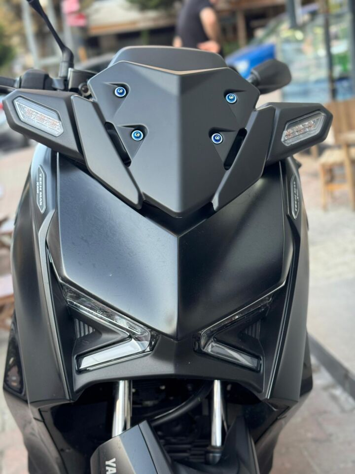 Xmax Tech-Max 2024 Sonic Model Spor Ön Cam Siyah