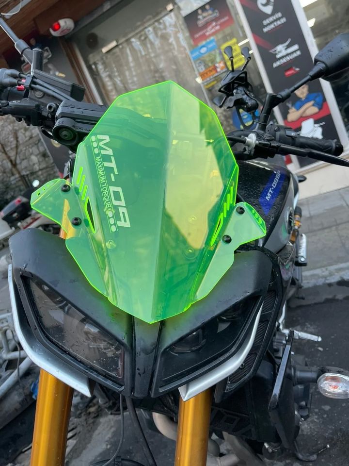 Yamaha Mt-09 2017-20 Spor Renkli Ön Cam