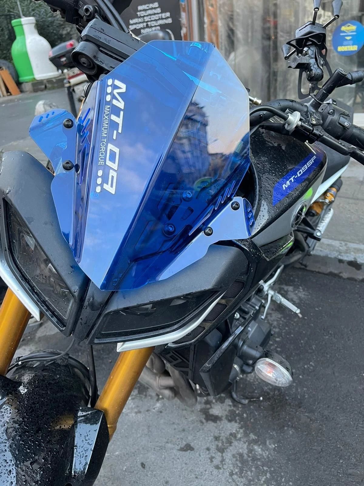 Yamaha Mt-09 2017-20 Spor Renkli Ön Cam