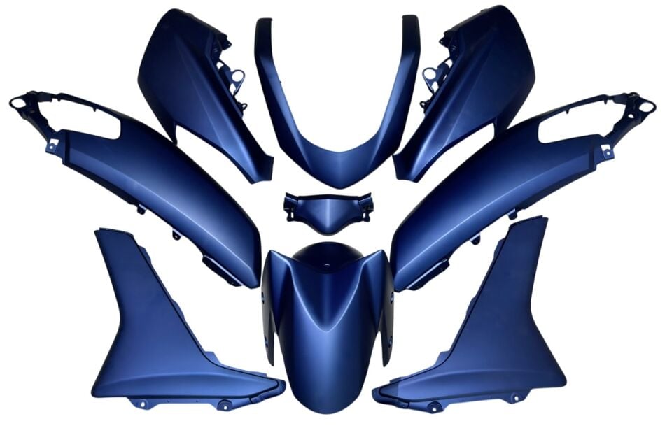 Nmax 125-155 2020 Mat Mavi Grenaj Seti 9 Parça