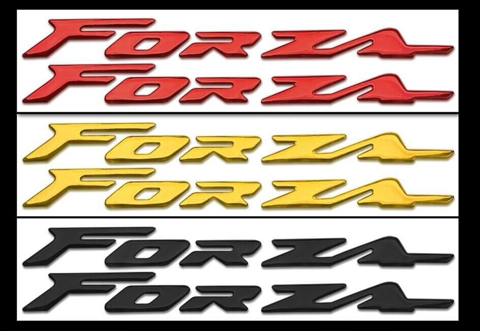 Forza 250 Yazı Amblem Metal Stıcker
