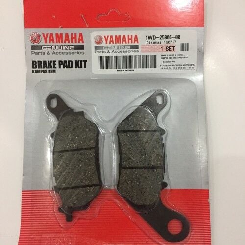 Yzf R25-Mt-25 Orjinal Arka Fren Balatası 1WD2580600