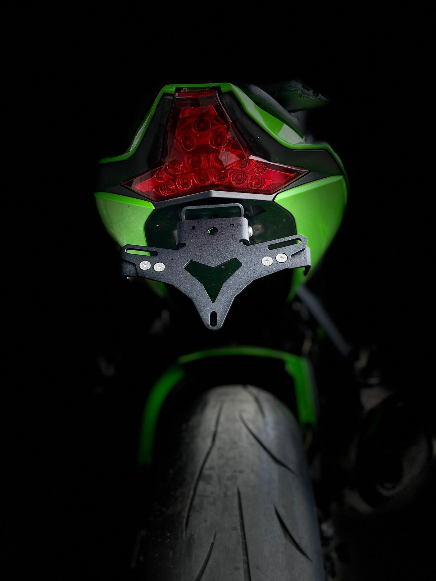Kawasaki Zx-10R 2016-20 Katlanır Plakalık