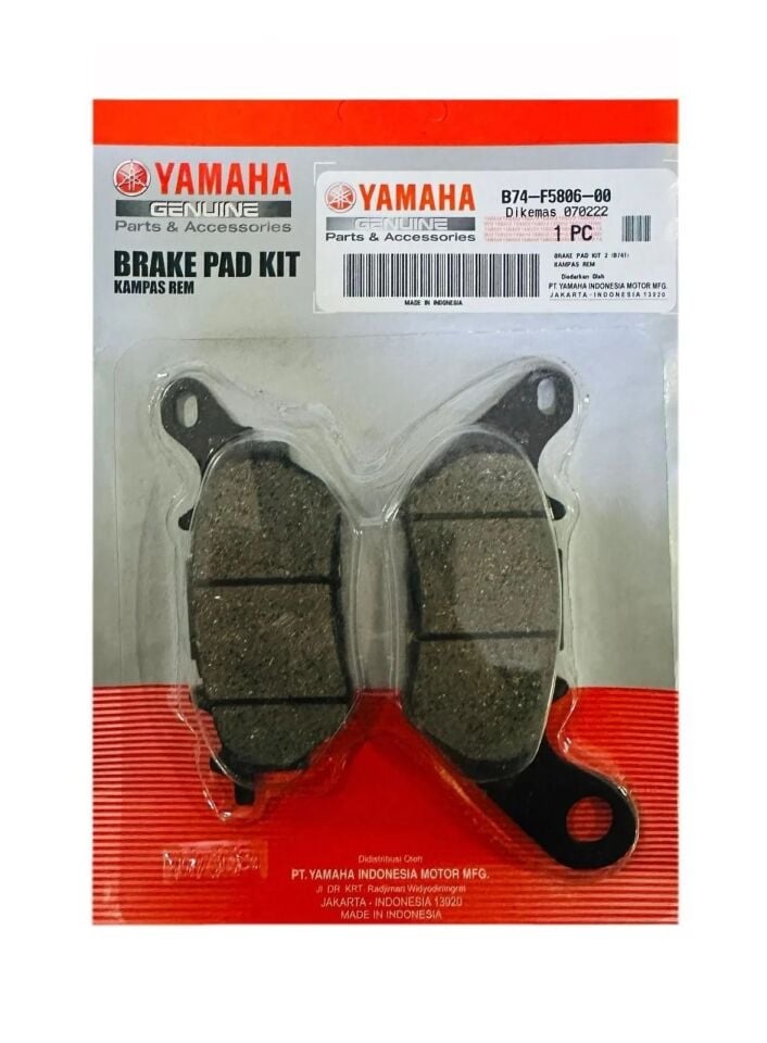 Xmax 125 Orijinal Arka Fren Balatası B74F580600