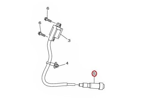 Nmax 125-155 2021-24 Orijinal Buji Piposu Buji Başlığı BK6H237000