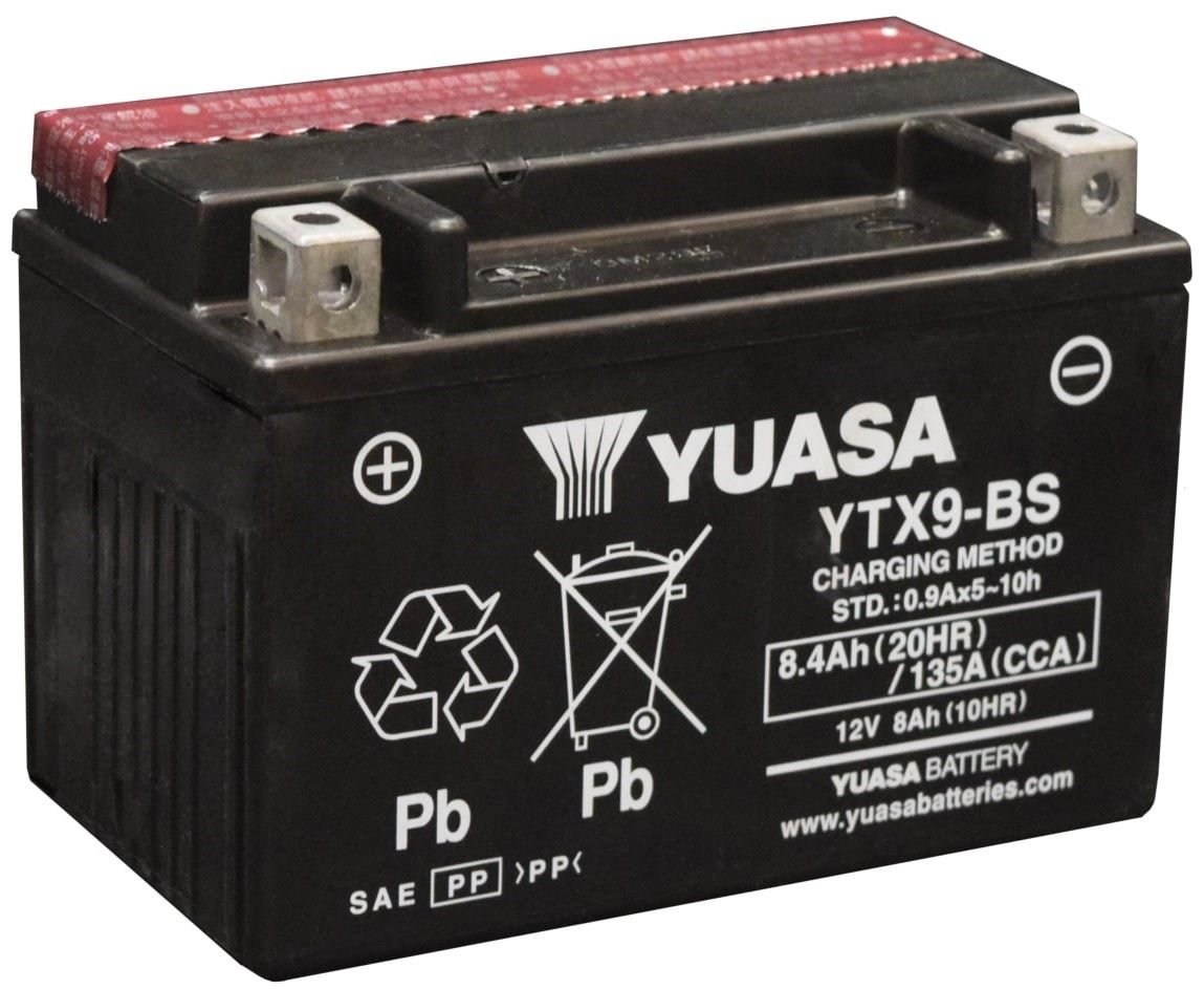 Xmax 250-300 Yuasa 06-17  Akü YTX9-BS