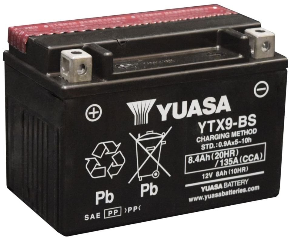 Xmax 250-300 Yuasa 06-17  Akü YTX9-BS